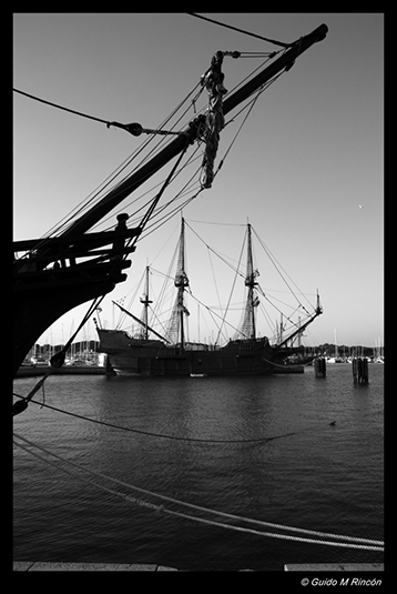 22) Galeónes en Puerto Sherry